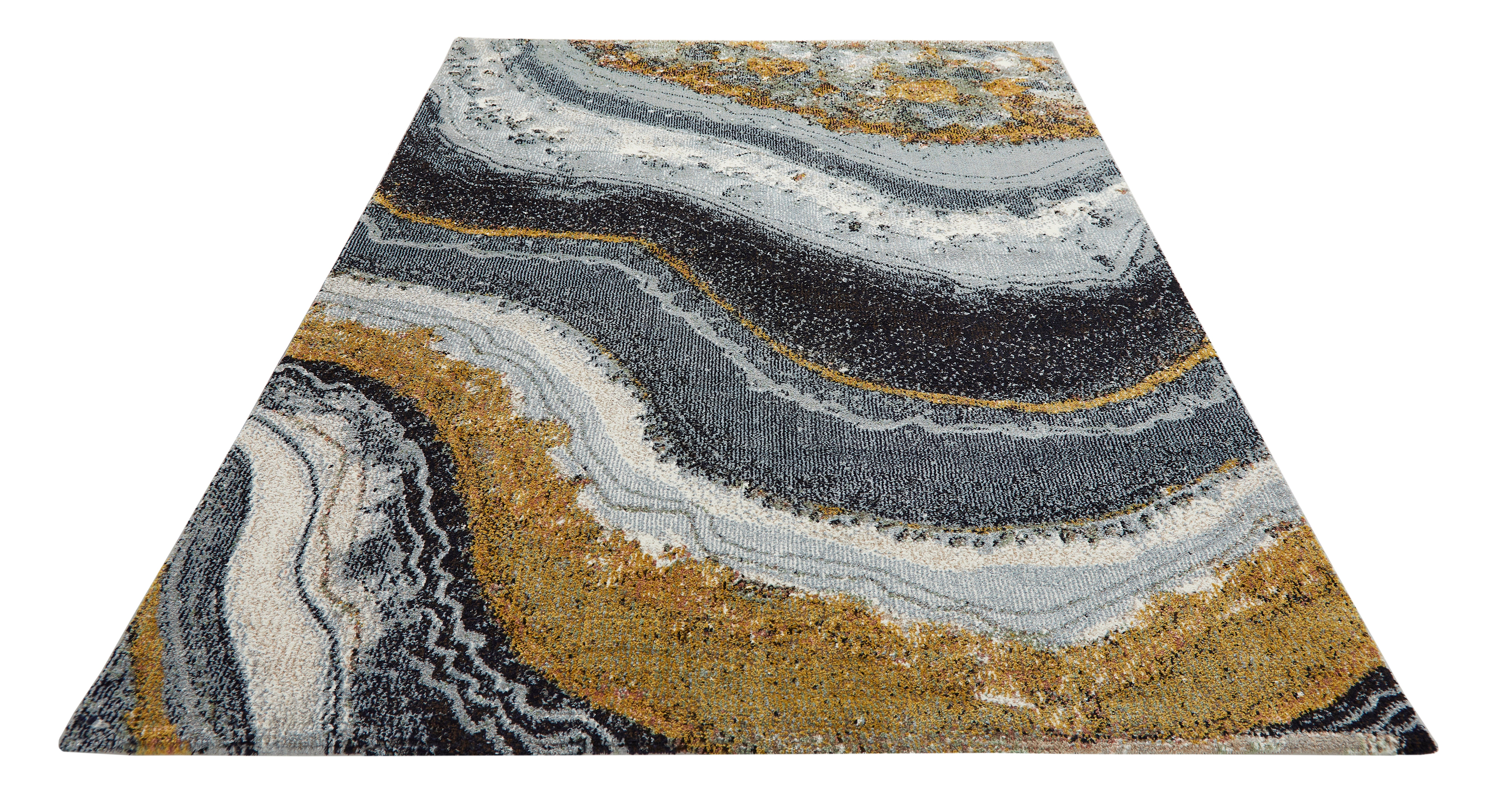 Concept Looms Amara AMA103 Grey Blue Bronze Large Rectangle Rug