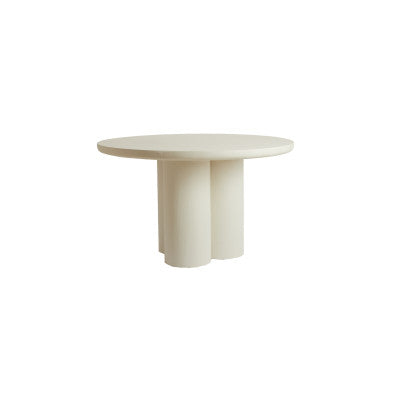Mizuho Cream Wood Dining Table 130cm