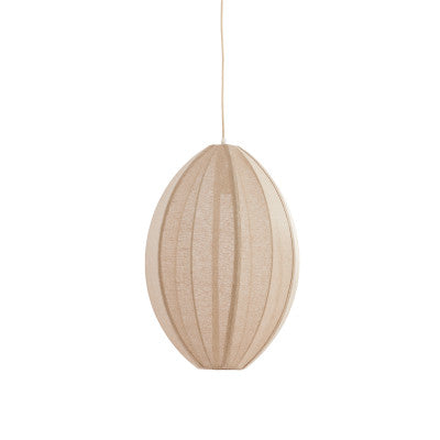 Milatos Natural Jute Pendant Light 38cm