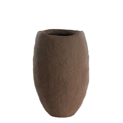 Tingri Brown Decorative Planter 58cm