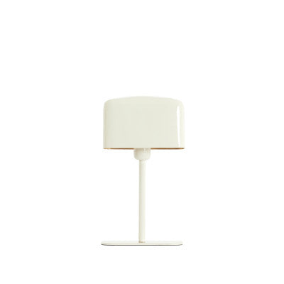 Elenie Gloss Cream Metal Table Lamp 36cm