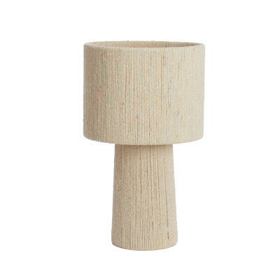 Pitino Cream Jute Table Lamp 51cm