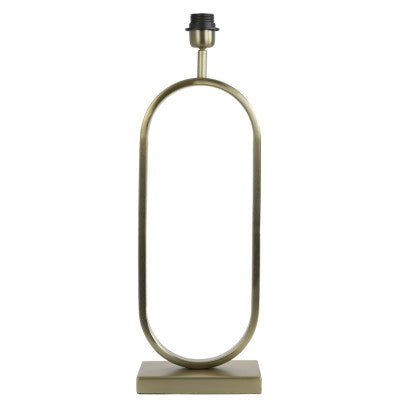 Jamiri Light Gold Metal Table Lamp Base 55cm