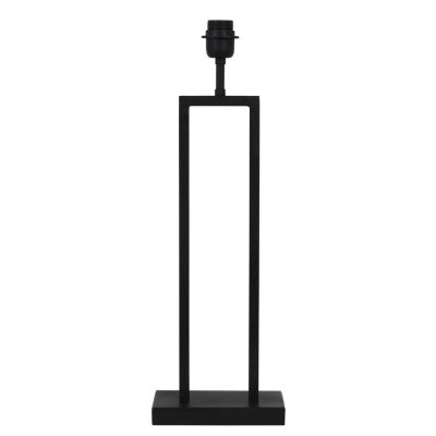 Shiva Matt Black Metal Table Lamp Base 55cm