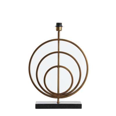 Cassel Antique Bronze Metal Table Lamp Base 50cm