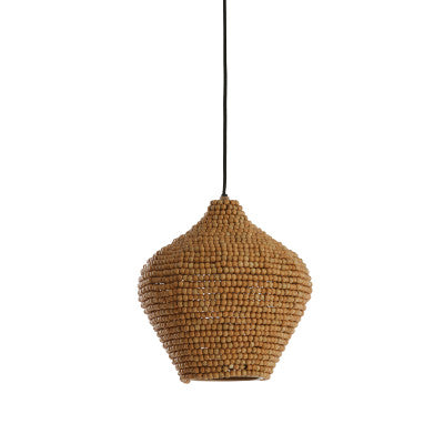 Kalenga Beads Natural Metal Pendant Light 28cm
