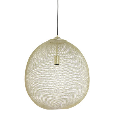 Moroc Gold Metal Pendant Light 50cm