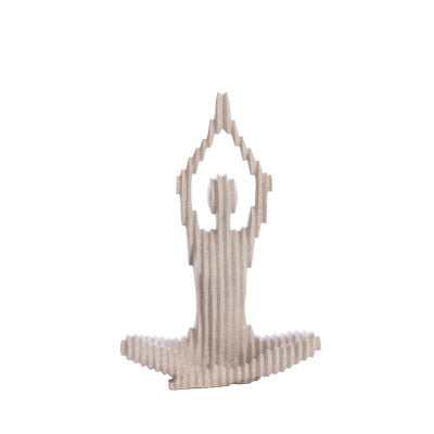 Zenna Taupe Ornament
