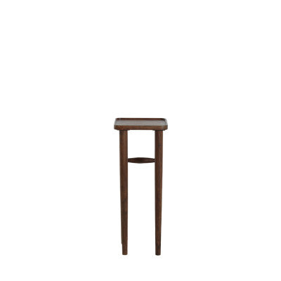 Qiano Brown Acacia Wood Plinth 80cm