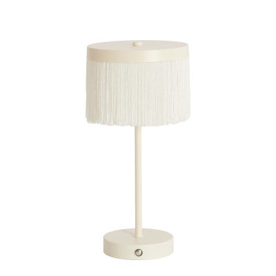 Diny Matt Cream Metal LED Table Lamp