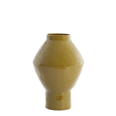 Vasora Gloss Olive Green Ceramic Vase 41cm