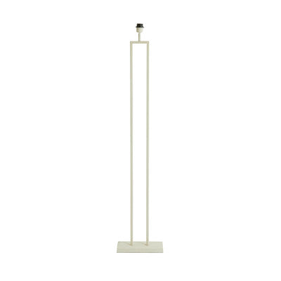 Shiva Cream Metal Floor Lamp Base