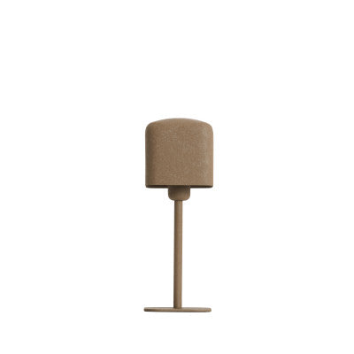 Elenie Matt Dark Brown Metal Table Lamp 36cm