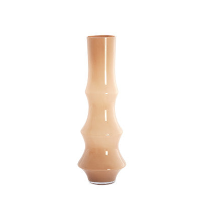 Fiorenza Caramel Glass Vase 70cm