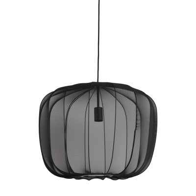 Plumeria Black Pendant Light 60cm