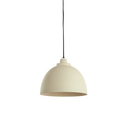 Kylie Cream Metal Pendant Light 30cm