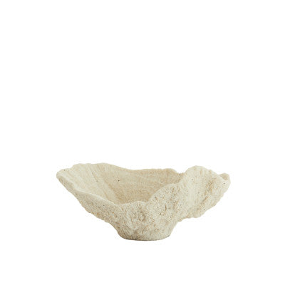 Coral Cream Ornament 11cm