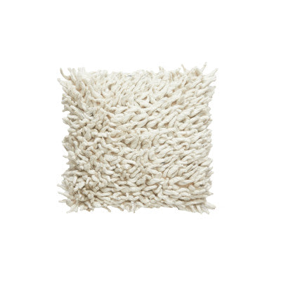 Comallo Natural Shaggy Square Cushion 45x45cm