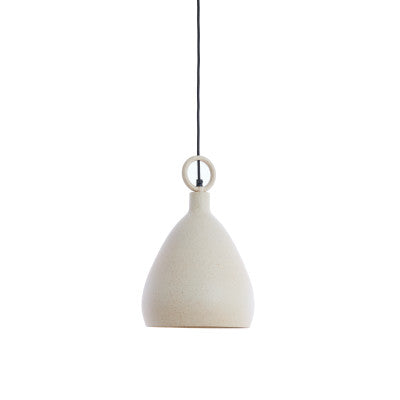 Risari Sand & Light Brown Spotted Metal Pendant Light