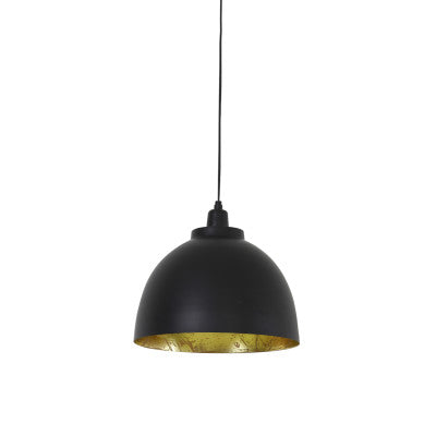 Kylie Black/Gold Metal Pendant Light 30cm