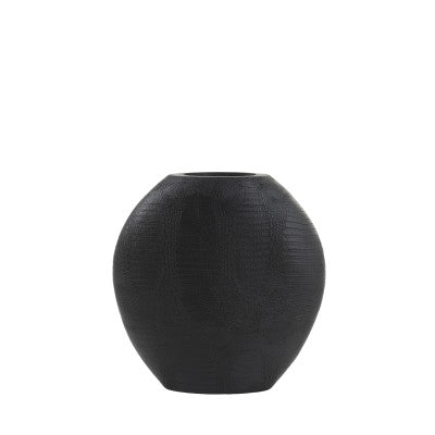 Skeld Black Vase 40cm
