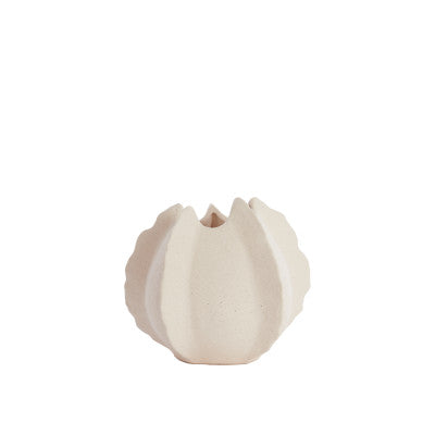 Kelapa Cream Ceramic Vase 23cm