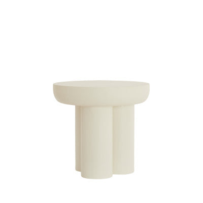 Mizuho Cream Wood Side Table