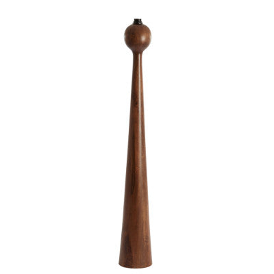 Festina Russet Wood Floor Lamp Base