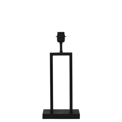 Shiva Matt Black Metal Table Lamp Base 41cm