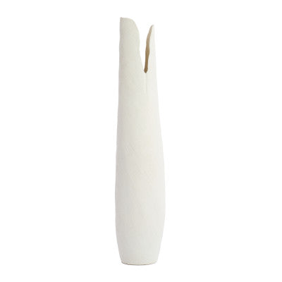 Mesa Cream Ceramic Vase 92cm