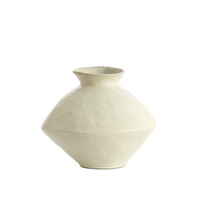 Beato Matt Cream/Sand Ceramic Vase 27.5cm