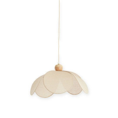 Lavriria Natural & Wood Petal Pendant Light 50cm