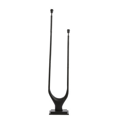 Gavi Matt Black 2 Light Floor Lamp