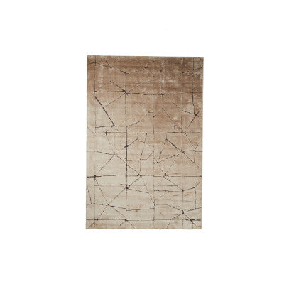 Dacula Tonal Brown Rectangular Rug 160x230cm