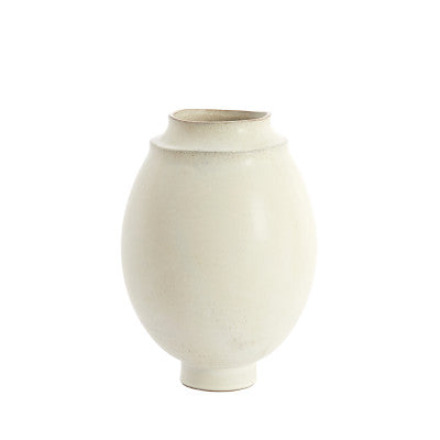 Lorea Matt Cream Ceramic Vase 33.5cm