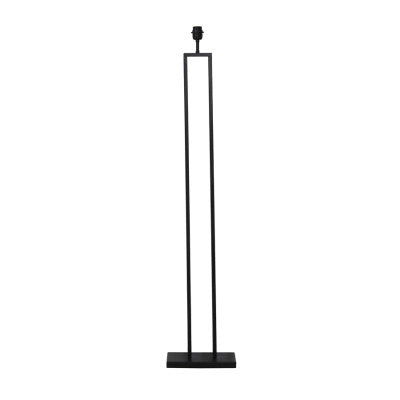 Shiva Matt Black Metal Floor Lamp Base