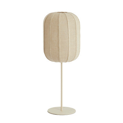 Solune Natural & Sand Linen Table Lamp