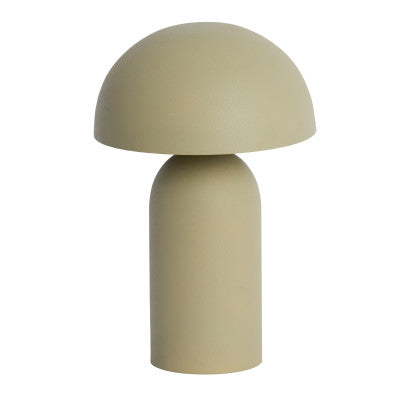 Tolima Matt Green/Grey Metal Table Lamp 48cm