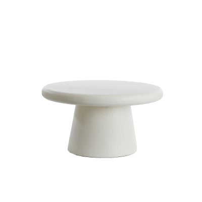 Kulona Cream Wood Round Coffee Table 70cm