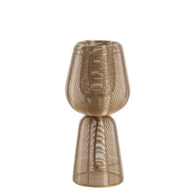 Aboso Light Gold Metal Table Lamp 42cm