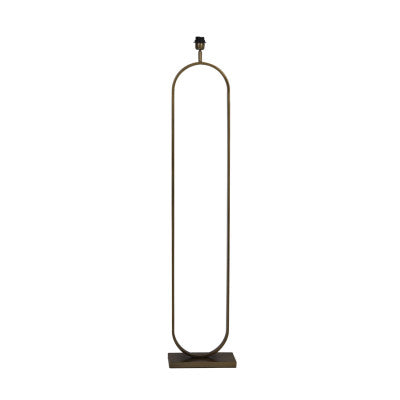 Jamiri Antique Bronze Metal Floor Lamp Base