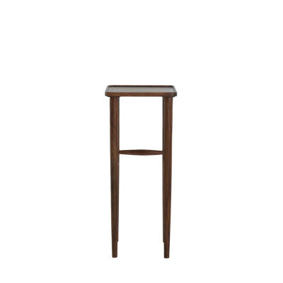 Qiano Brown Acacia Wood Plinth 100cm