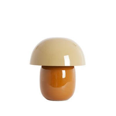 Mimosa Sand & Brown Metal Table Lamp