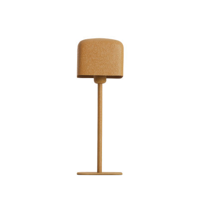 Elenie Matt Ochre Yellow Metal Table Lamp 46cm