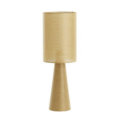 Micky Olive Green Linen Table Lamp