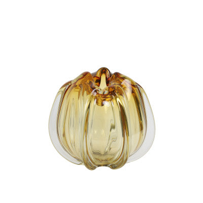 Murela Amber Glass Vase 22cm