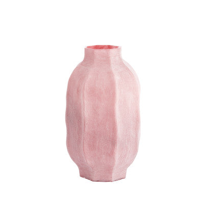 Tejeda Dark Pink Glass Vase 44.5cm