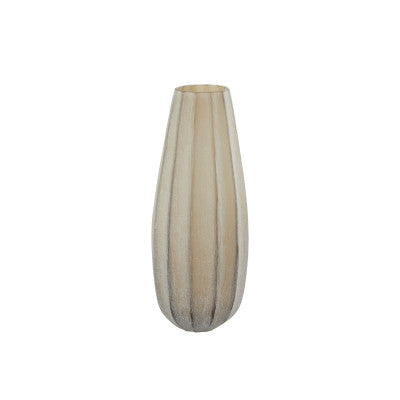Bradley Light Brown Glass Vase 44.5cm