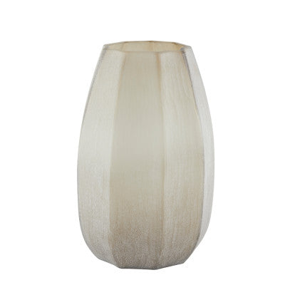 Bradley Light Brown Glass Vase 38cm