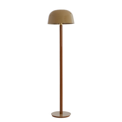 Marivet Sand & Brown Metal Floor Lamp